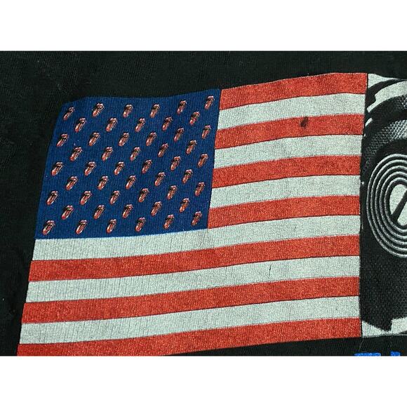 Vintage 1989 Rolling Stones Tour T-Shirt – Size Large, Single Stitch Made in USA - Picture 14 of 15